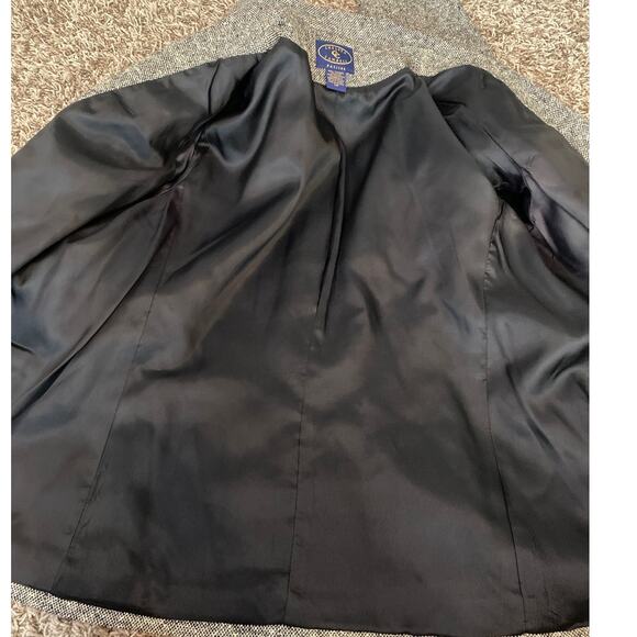 Chelsea Campbell Size 14 petite Wool Blend Jacket Women Vintage Blazer - Picture 5 of 7